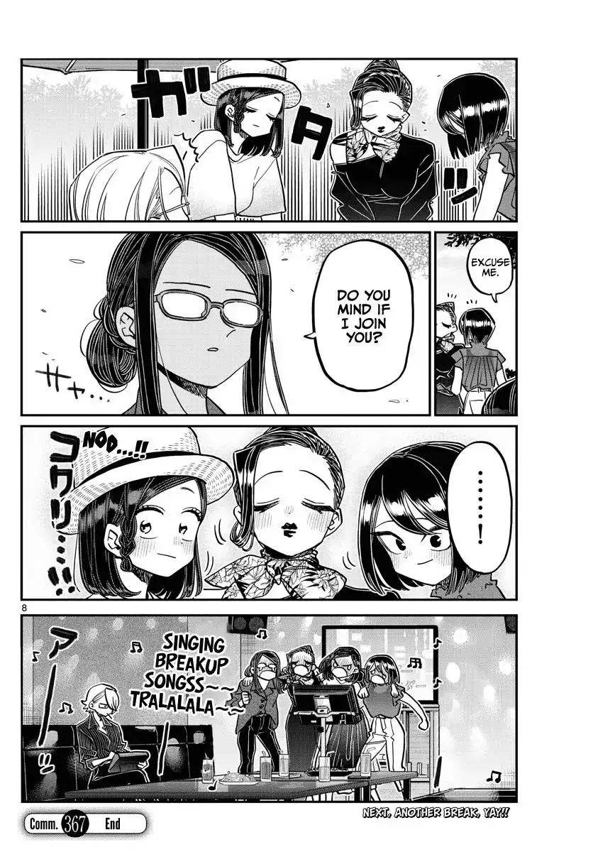 Komi-san wa Komyushou Desu Chapter 367 8